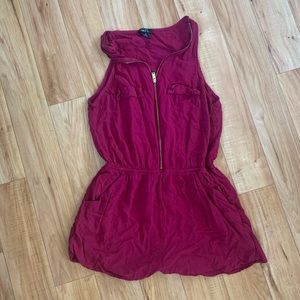 Maroon romper